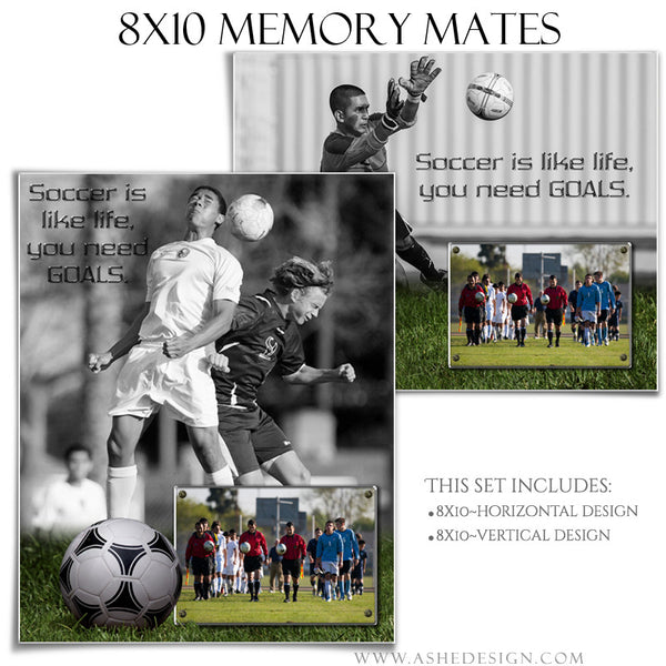 Sports Memory Mates 8x10 | Aim High soccer