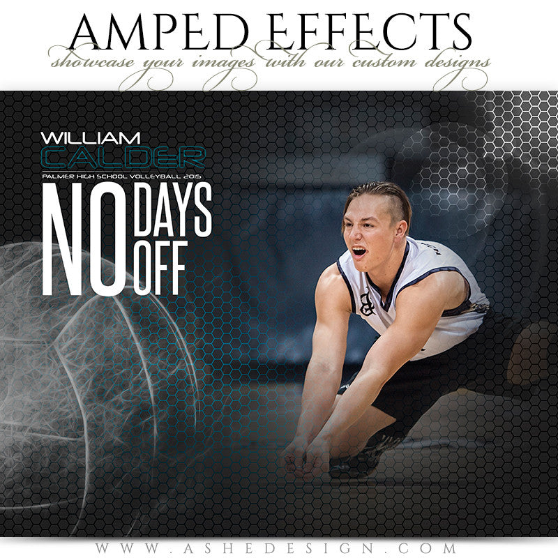 Amped Effects Templates | Honeycomb Volleyball