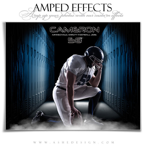 Ashe Design | Amped Effects | Photoshop Templates | Sports Posters | Locker Room