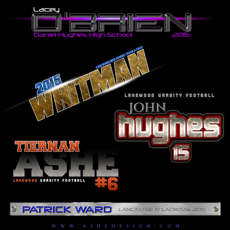 Amped Up Photoshop Word Art | Track And Field set