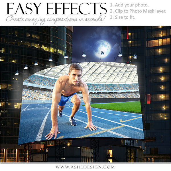 Ashe Design | Easy Effects | Billboard Big City Night | Track