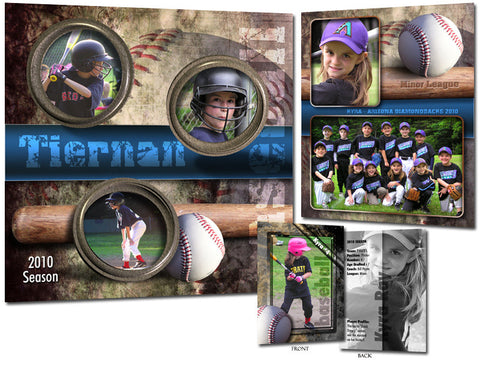 Sports Template Set 1 | Baseball full set