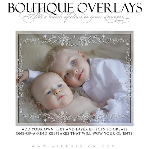 Designer Gems - Boutique Overlays - Snowflake Swirls