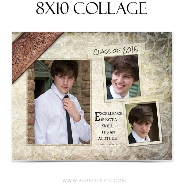 Senior Boy Collage 8x10 | Tiernan Michael