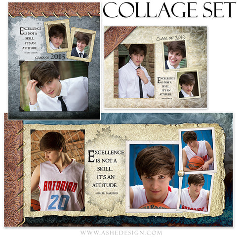 Senior Boy Collage Set | Tiernan Michael