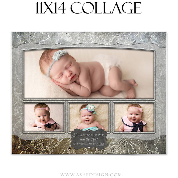 Newborn Collage 11x14 | Slateboard