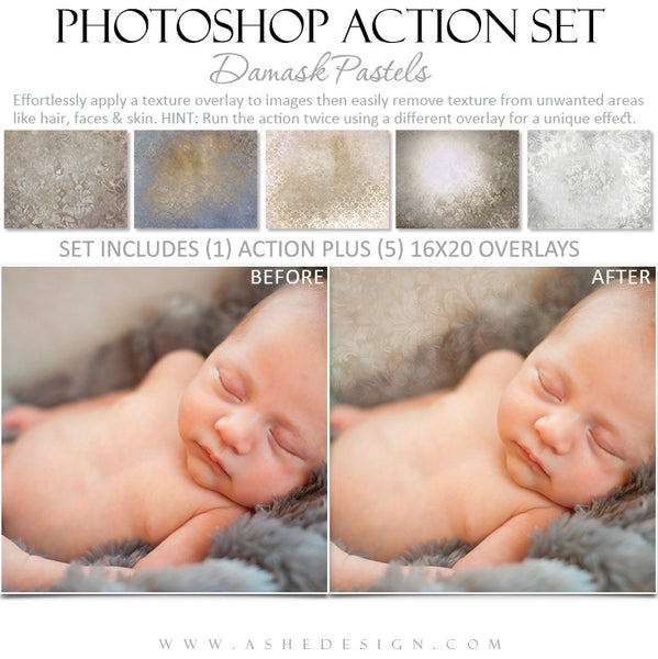 Photoshop Action - Pastel Overlays - Baby