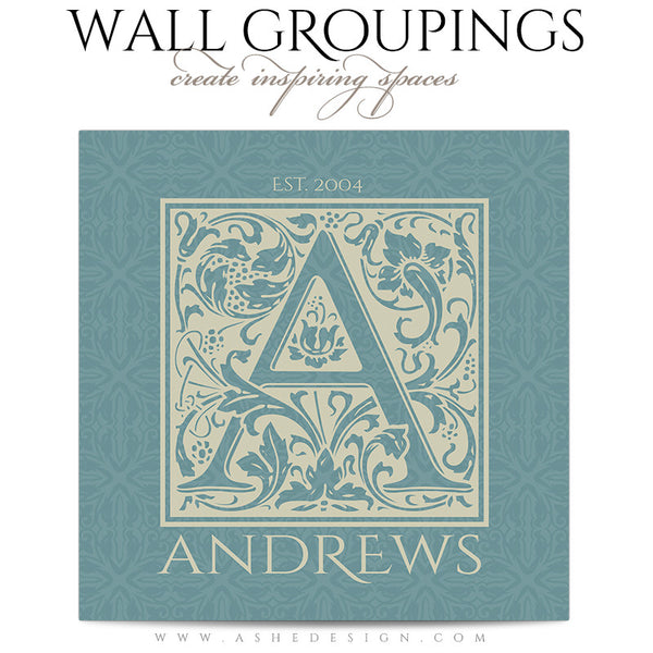Wall Groupings Photography Templates | Family Ties
