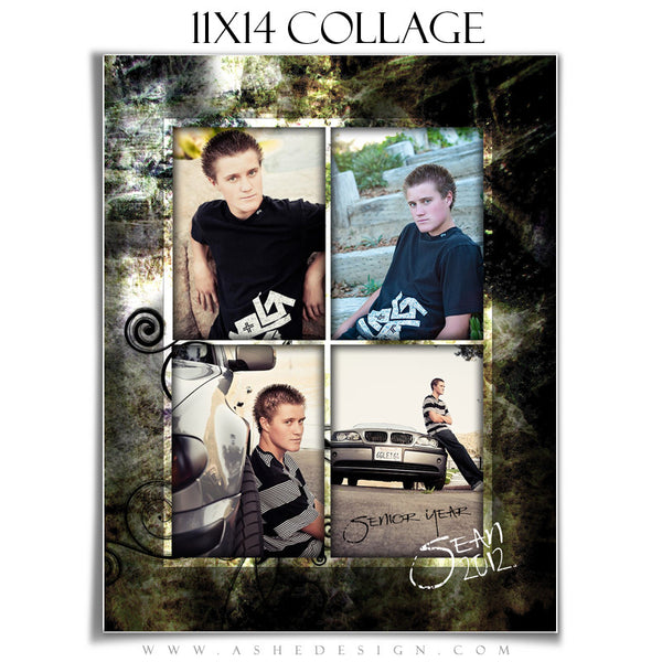 Collage Template 11x14 | Flashback