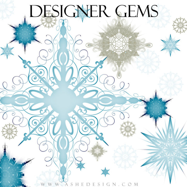 Designer Gems - Boutique Snowflakes