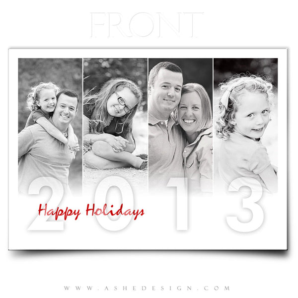 5x7 Flat Christmas Card - Simply Stated