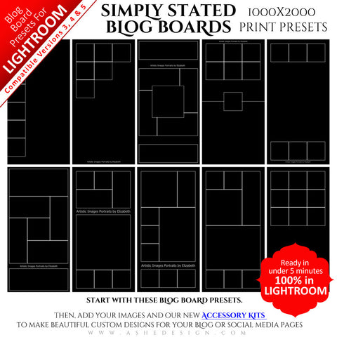 Lightroom Blog Board Collection (1000x2000) - Simply Stated