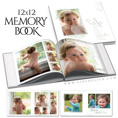 Family Photo Book 12x12 | Color Block cover