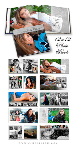 Photo Book Template (12x12) - Simply Stated