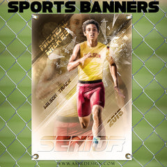 2'x3' Multi Sport Banner - Blade Runner Sports Template For Photoshop