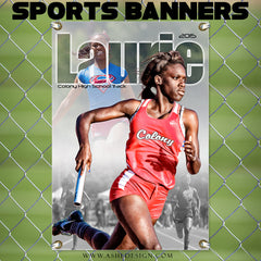 2'x3' Multi Sport Banner - Between The Lines Sports Template For Photoshop