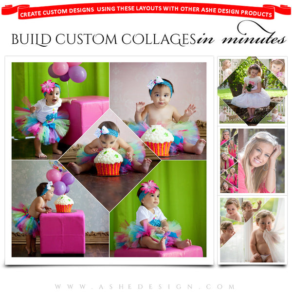 Photoshop Collage Layouts | Simply Stated 10x10 – AsheDesign