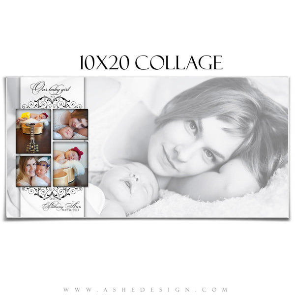 Simply Classic Collage 10x20 web display