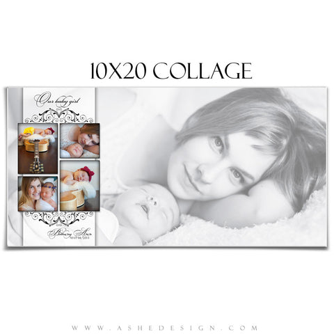 Ashe Design | Photography Template 10x20 | Simply Classic