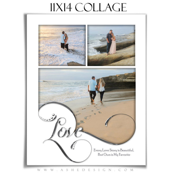 Collage Template | Simply Worded Love 11x14
