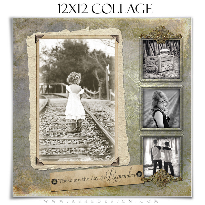 Days To Remember 12x12 Collage web display