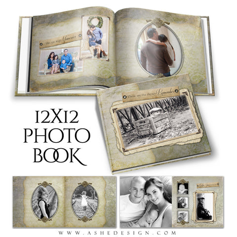 Photo Book 12x12 | Days To Remember open book