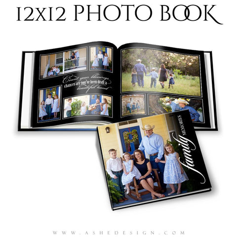 Photo Book 12x12 | Classic Black cover