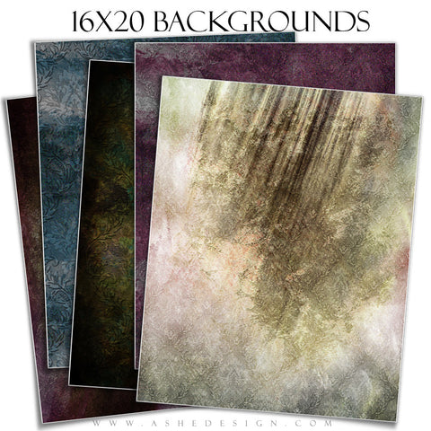 Photography Background Set | Weathered Damask