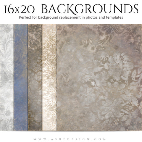 Backgrounds 16x20 | Damask Pastels set