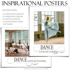 Poster Set (16x20) - Motivational Series - Dance