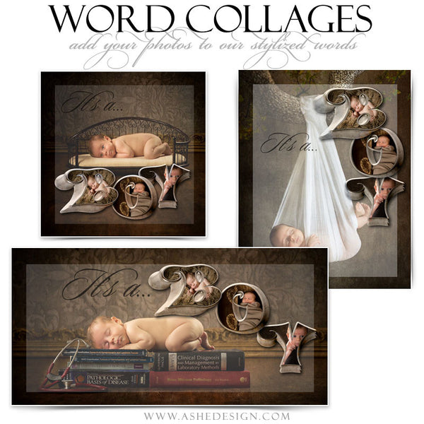 Baby Collage Sets
