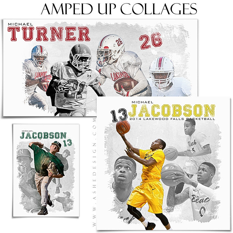 Amped Collage Set | Game Day