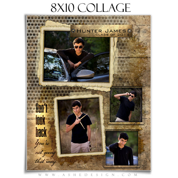 Hunter James 8x10 Collage Template for Photographers