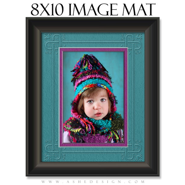 Image Mat Template | Framed 8x10