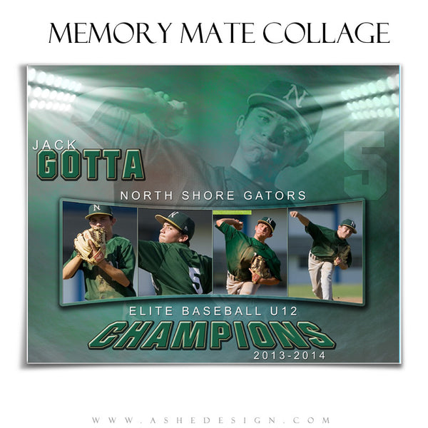 Sports Memory Mate Templates | In The Spotlight HZ