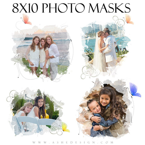 Ashe Design | Designer Gems Photo Masks | Color Wash full set