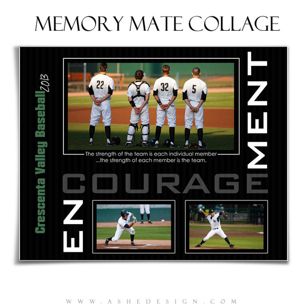 Sports Memory Mates 8x10 - Empowerment