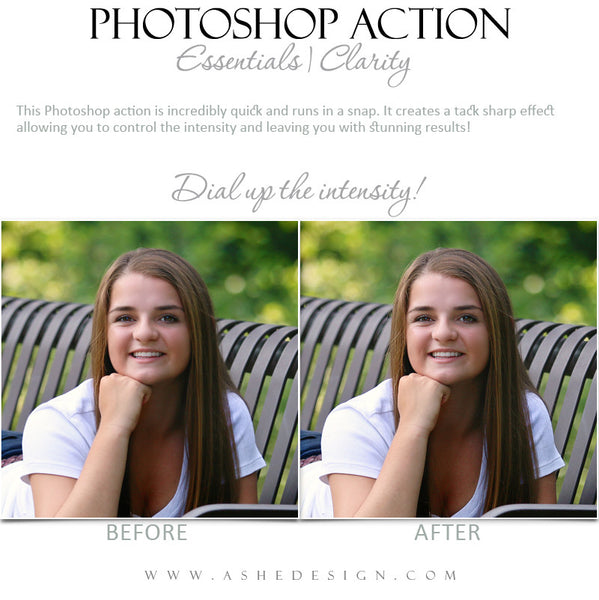 Photoshop Action | Essentials - Clarity3