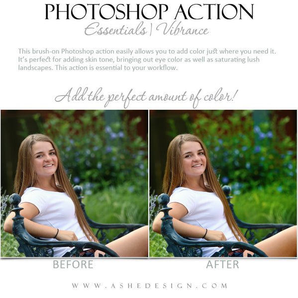 Photoshop Action | Essentials - Vibrance1