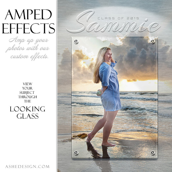 Ashe Design | Amped Effects Large Format Photography Templates | Looking Glass1