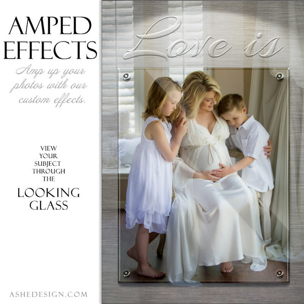 Ashe Design | Amped Effects Large Format Photography Templates | Looking Glass3