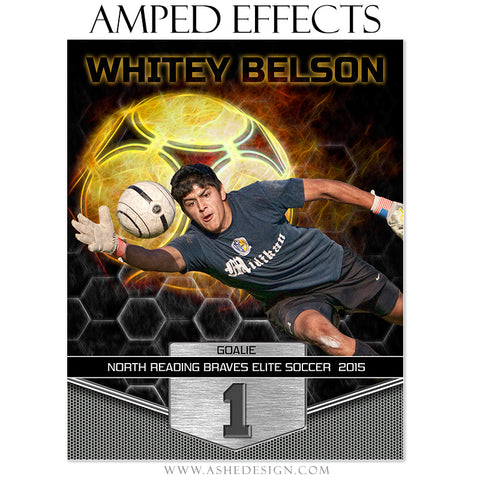 Ashe Design | Amped Effects SportsTemplates | Great Balls Of Fire - Soccer