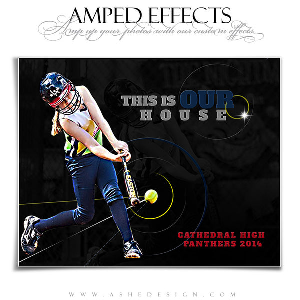 Ashe Design | Amped Effects Sports Templates | Our House 2