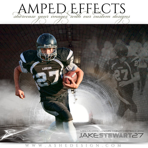 Ashe Design | Amped Effects Sports Templates | Tunnel Vision-football