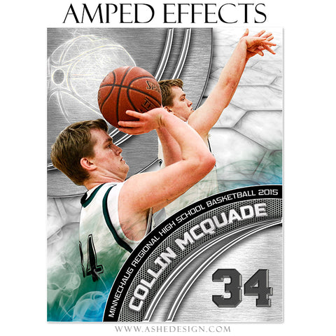 Ashe Design | Amped Effects Sports Templates | Precision Performance Basketball