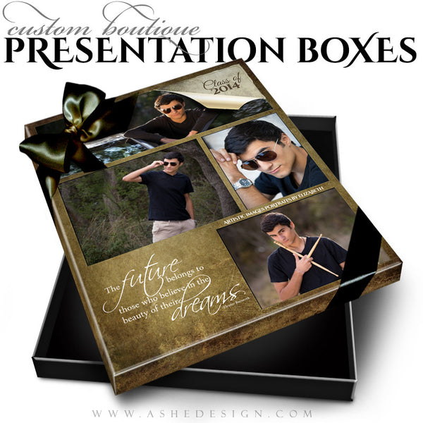 Ripped Custom Boutique Presentation Box 8x10 VT template