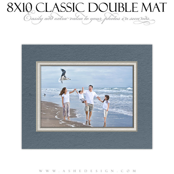 Ashe Design | Photoshop Action | 8x10 Classic Double Mat3
