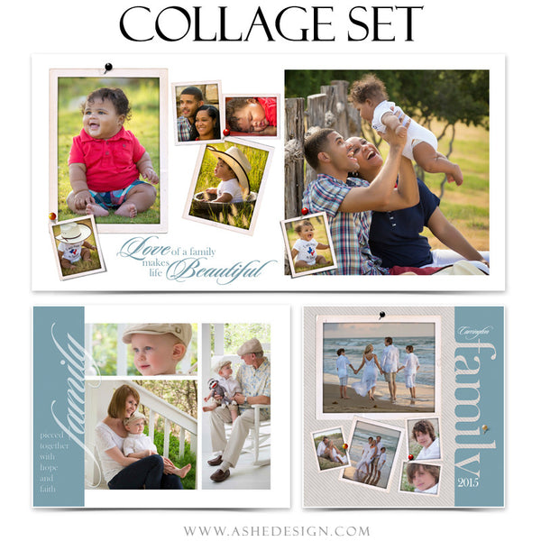 Collage Templates | Family Time 1