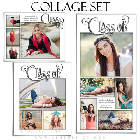 Collage Templates | Simply Worded Grad full set