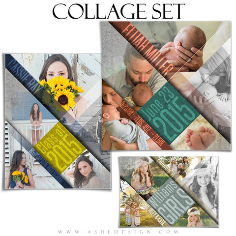 Family Collage Set | Angled